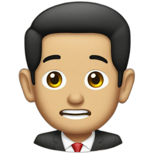 Jokowi pay debt emoji