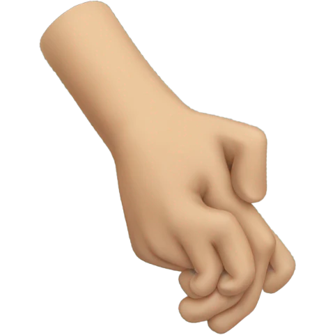 Arm cross emoji