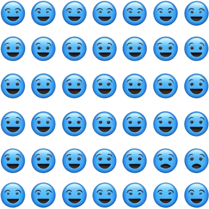 blue emojis emoji