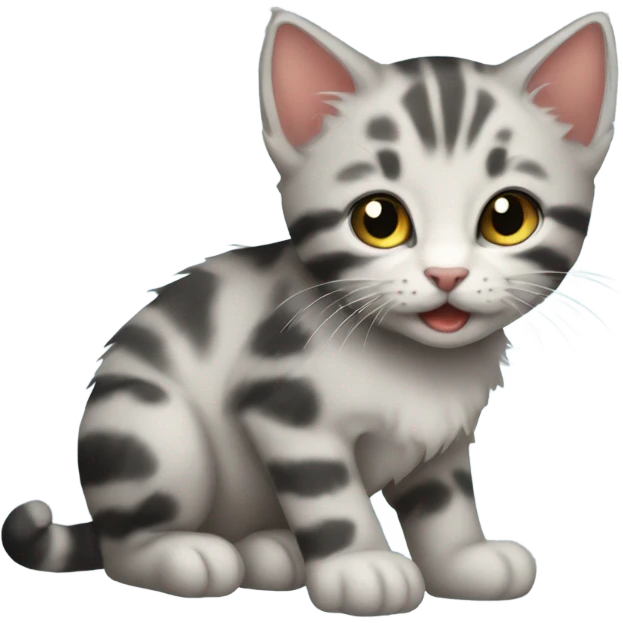 feral kitten emoji