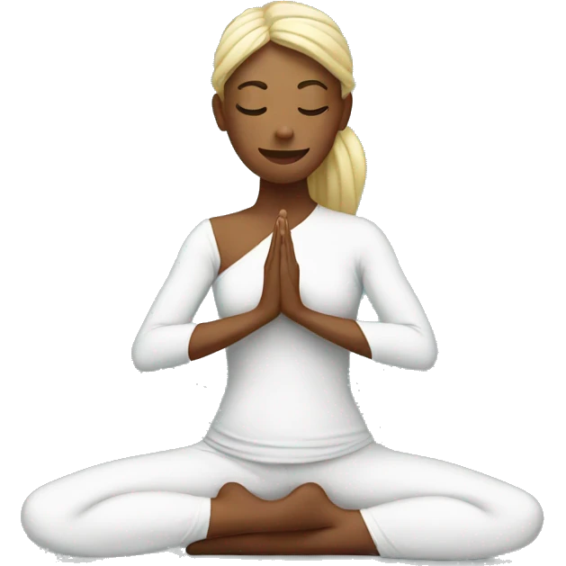 Yoga emoji