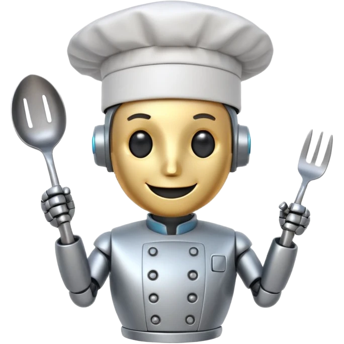 robot chef emoji