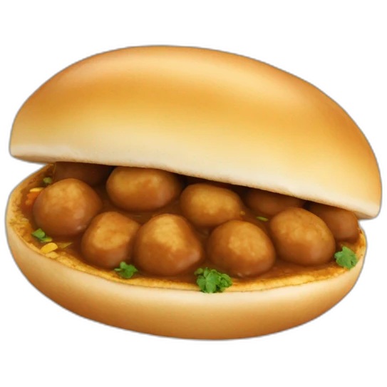 Chole bhature emoji
