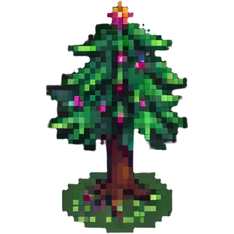 A small tree emoji