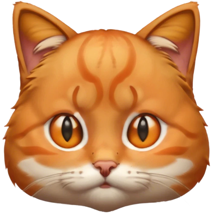 Sick kitten emoji