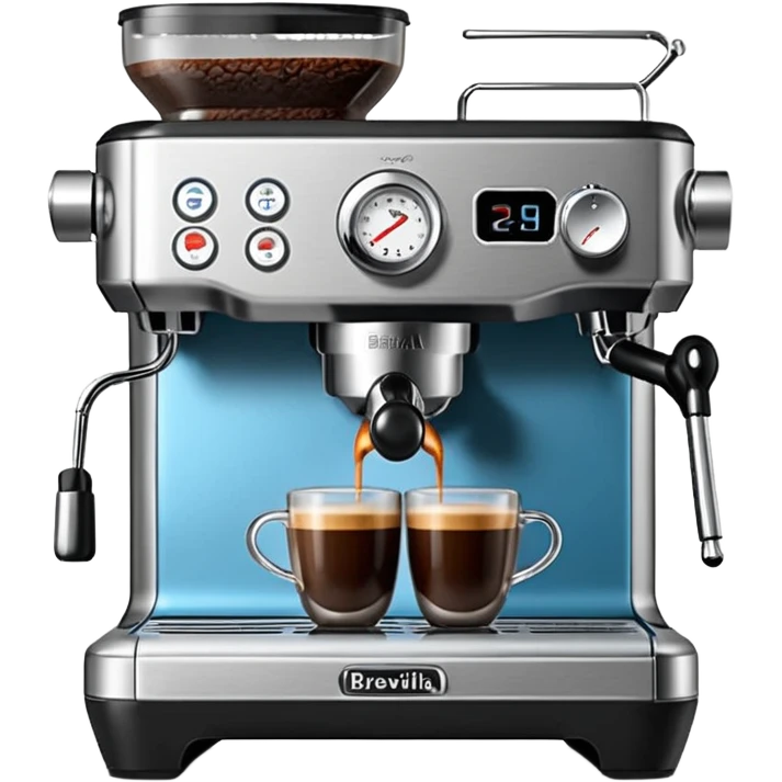 Brevilla barista pro espresso machine emoji