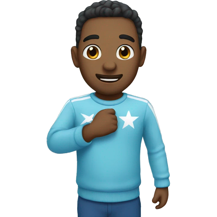 stars blue emoji