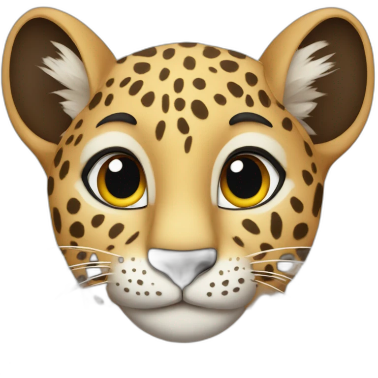 Kangourou léopard emoji