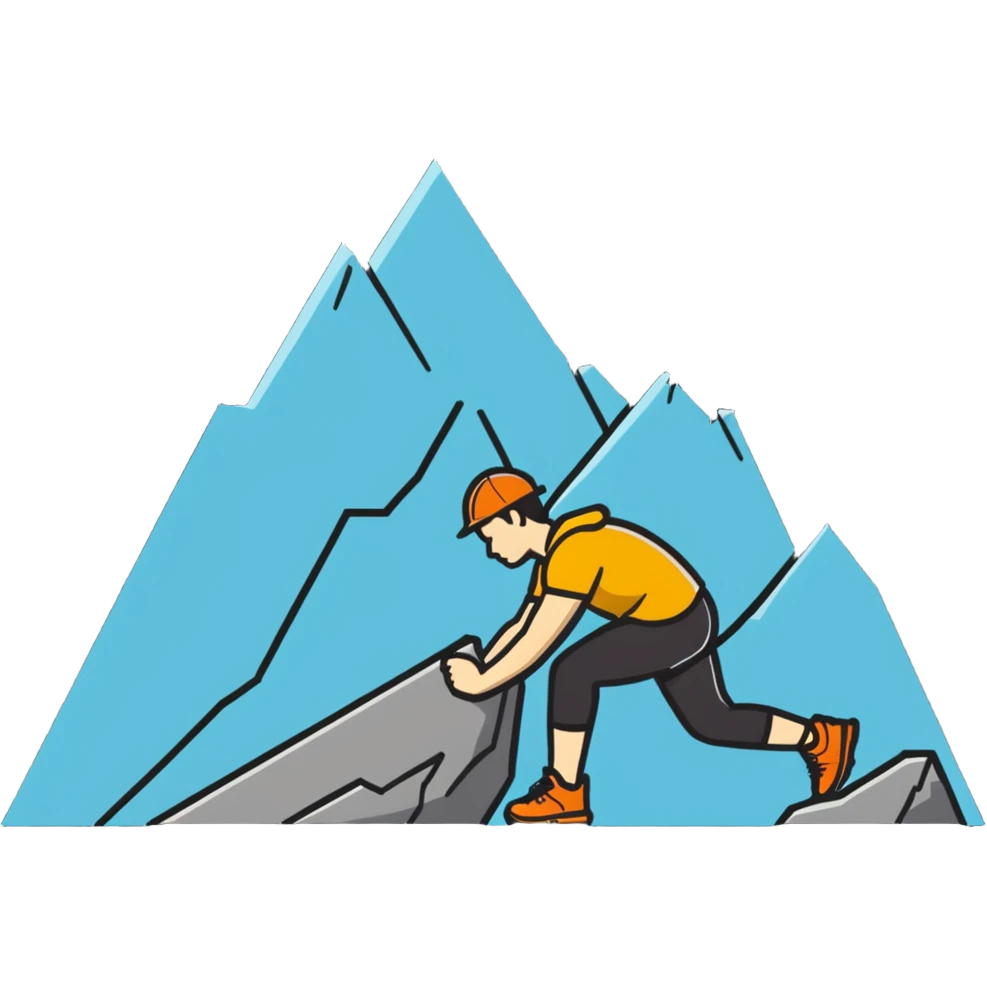 Person doing mountain climber exercise emoji