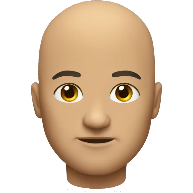 bald warrior emoji
