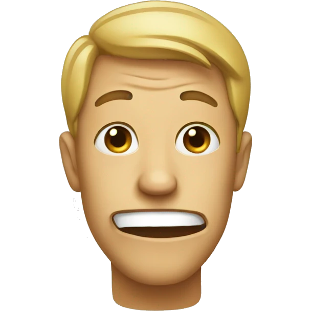 mocking face emoji