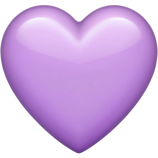 Light Purple Heart  emoji