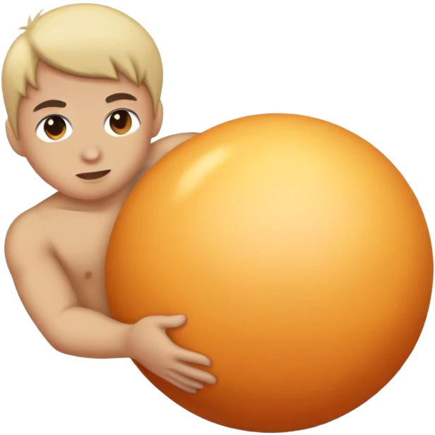 Fat person cannonball  emoji