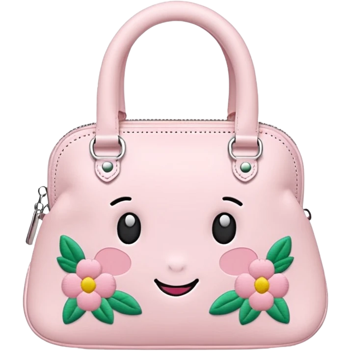 Light pink kawaii purse emoji