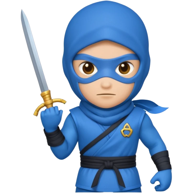 necesito un emoji ninja con el signo de acuario  emoji