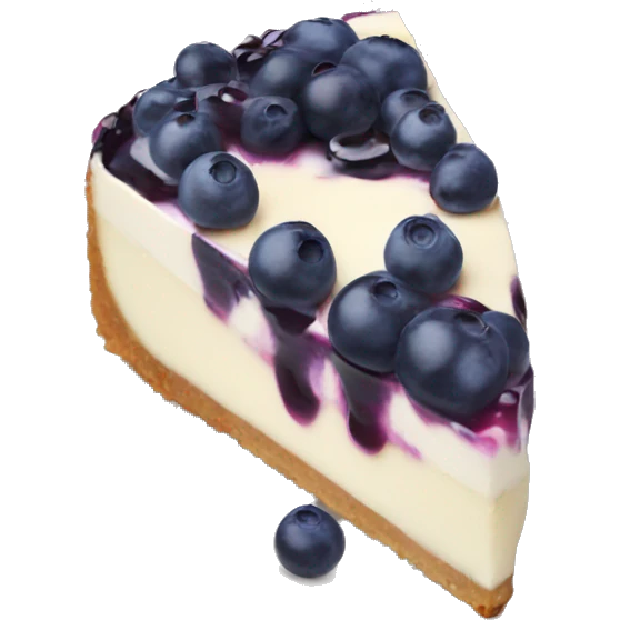 Blueberry Cheesecake  emoji