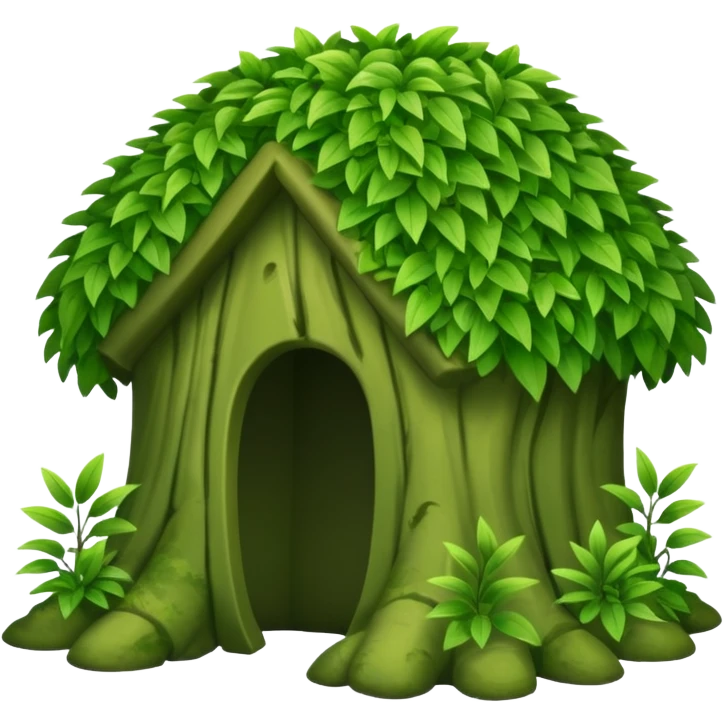 Bush Hideout emoji