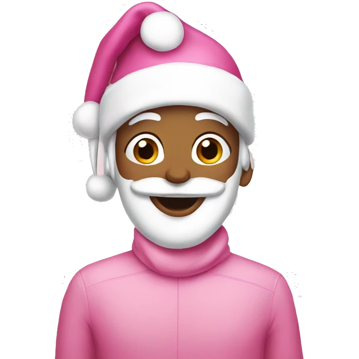 Pink Christmas  emoji