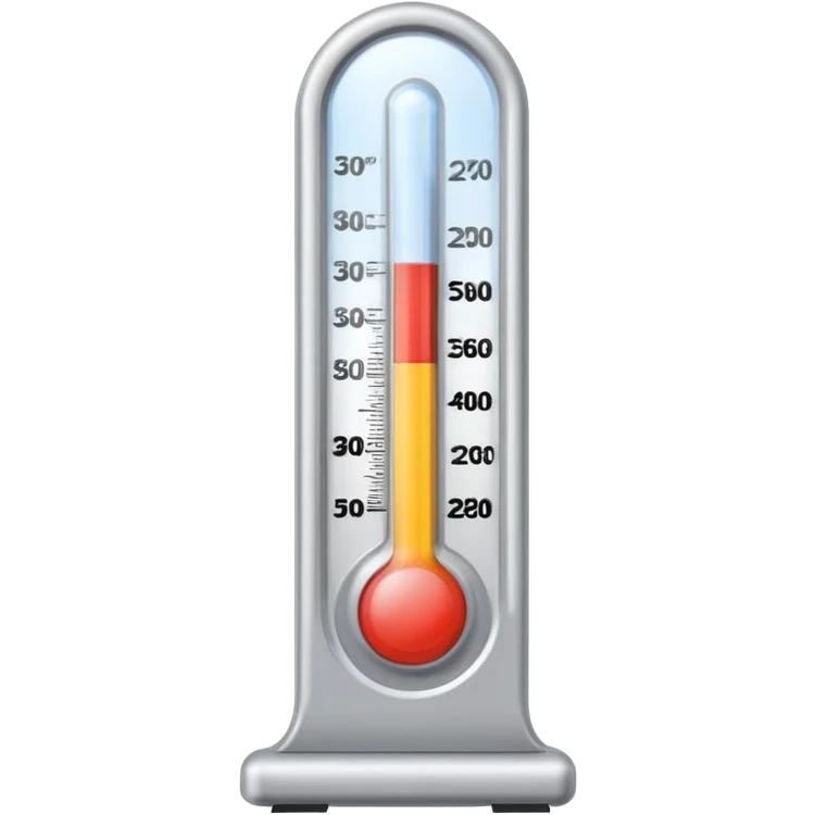 Thermometer for people  emoji