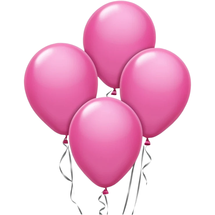 pink spam balloons emoji