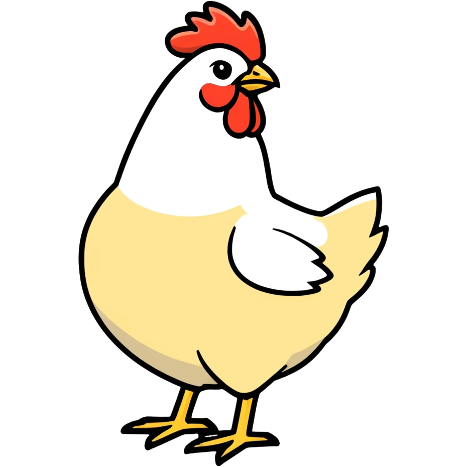 Hen emoji