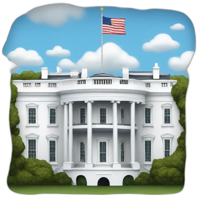 the white house emoji
