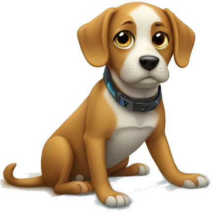 Dog on a surf bored emoji