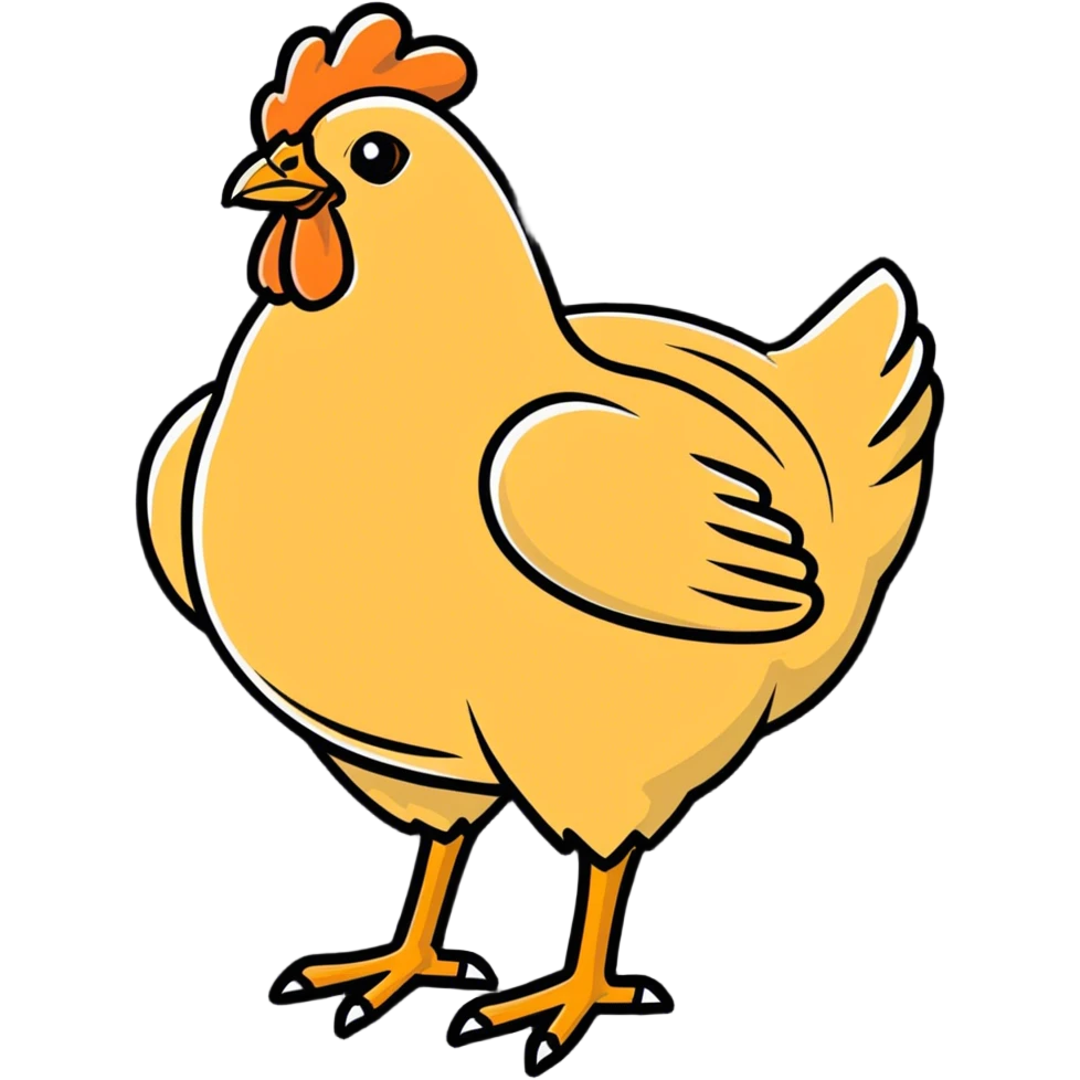 A grilled chicken  emoji