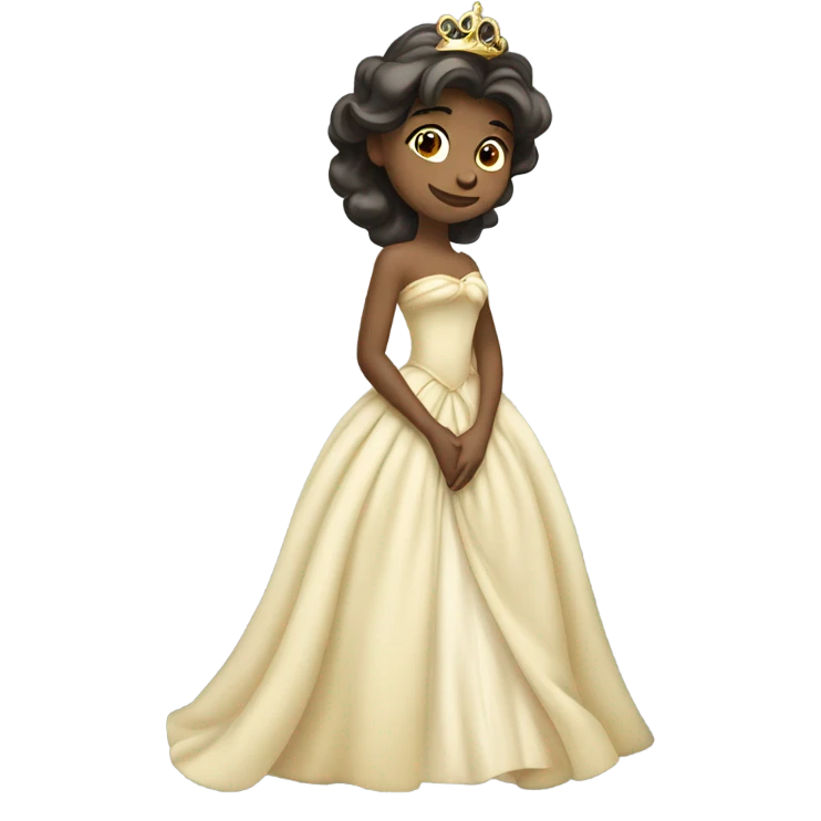 A princess kissing  emoji