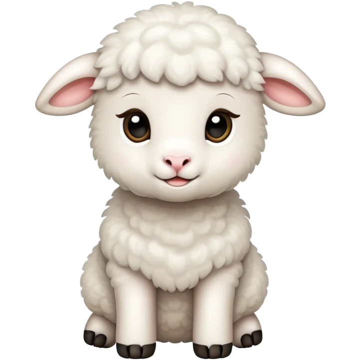 Baby lamb emoji