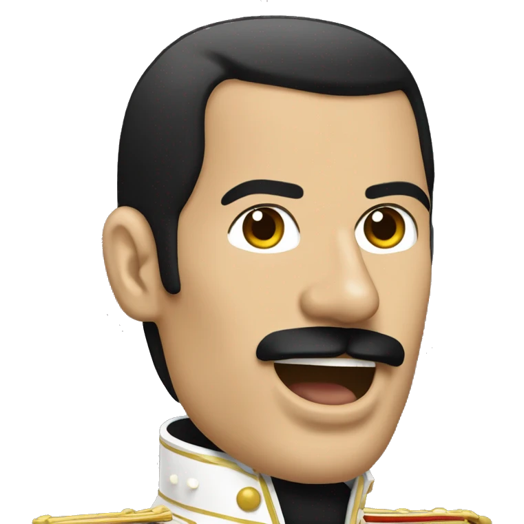 Freddie Mercury emoji