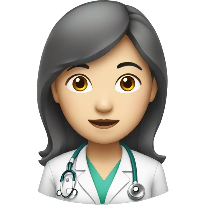 asian women doctor emoji