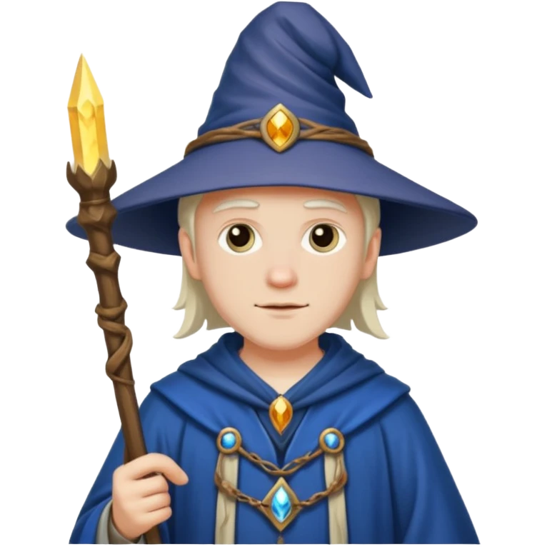 a wizard apprentice in medieval time emoji