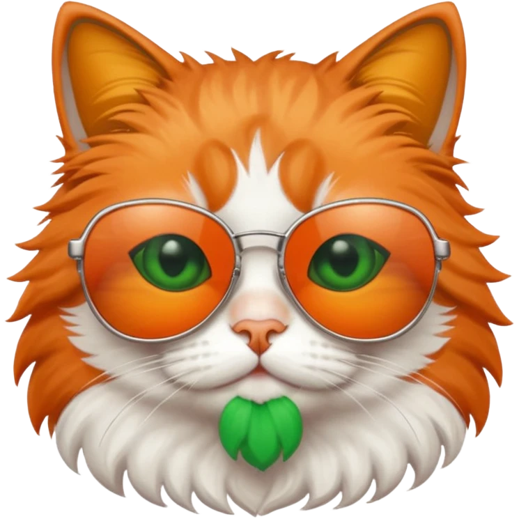 Cat wearing sunglasses emoji