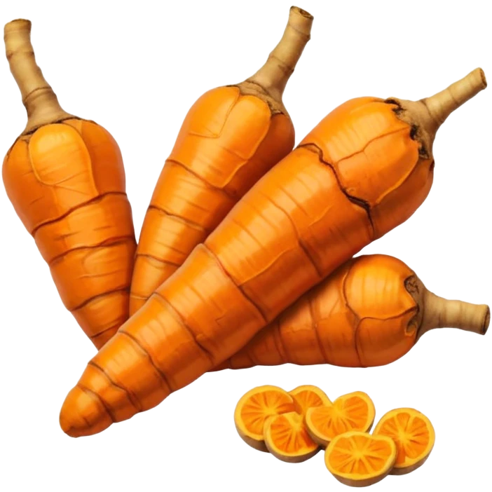 A few turmerics emoji