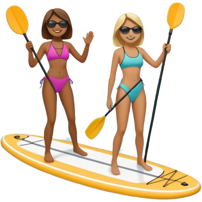 baddle boarding buddies emoji