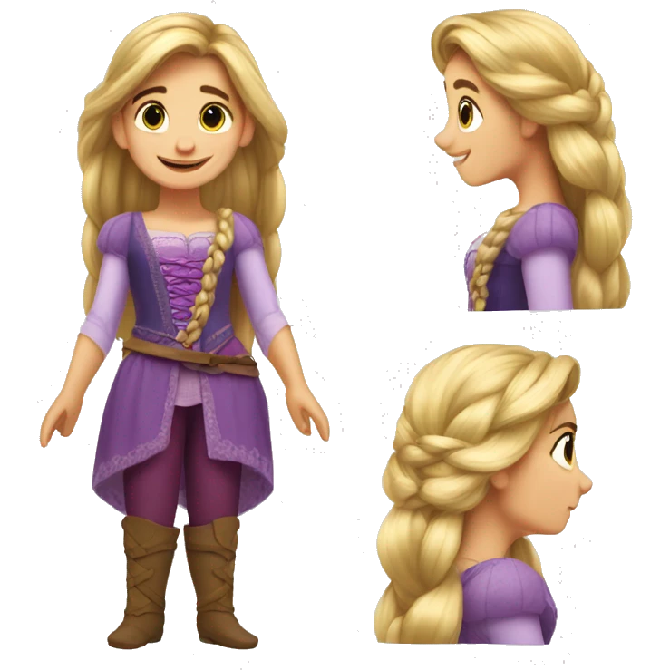 Rapunzel emoji