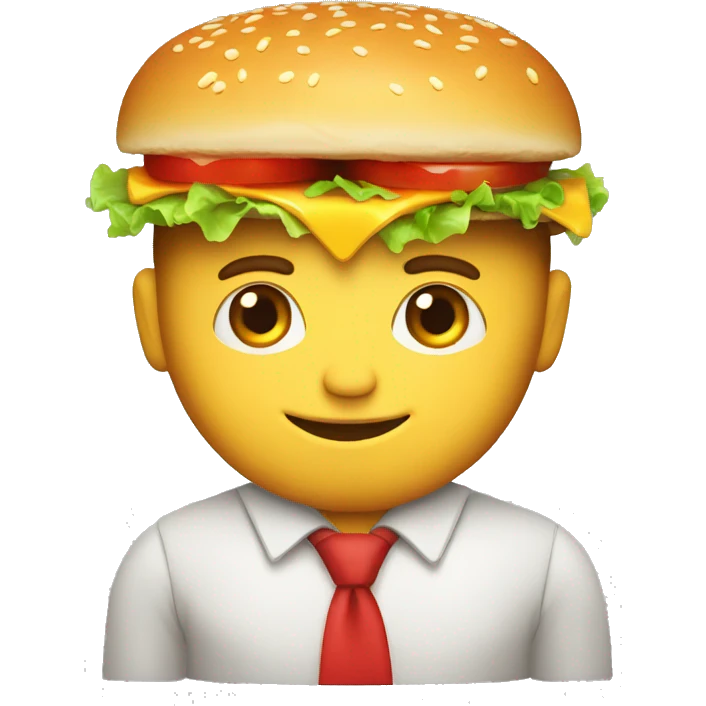 CHEESEBURGER MAN  emoji