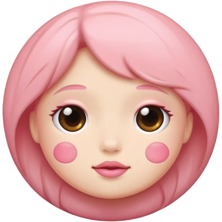 PINK BLUSH emoji emoji