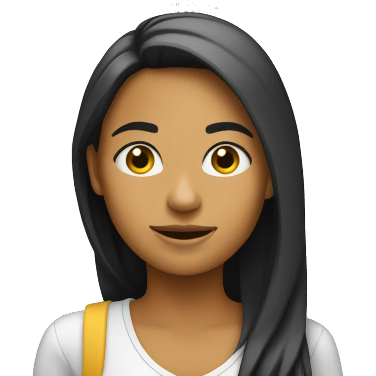 Chica en networks  emoji