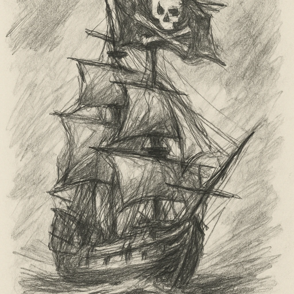 pirate ship emoji