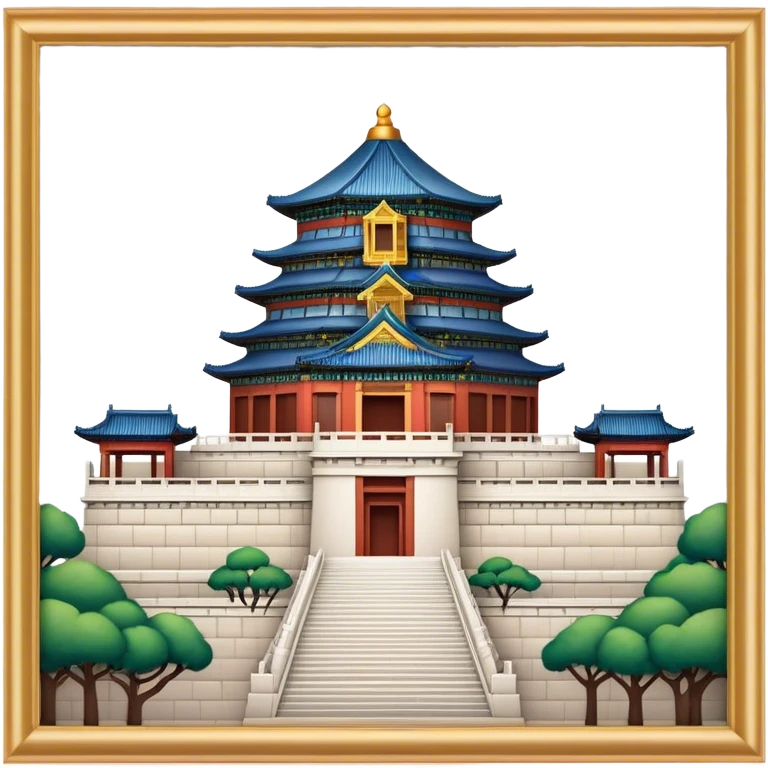 Cinematic Realistic Imperial City of Hu·∫ø Landmark Emoji, showcasing historic palaces and temples rendered with intricate textures and regal, soft lighting. emoji