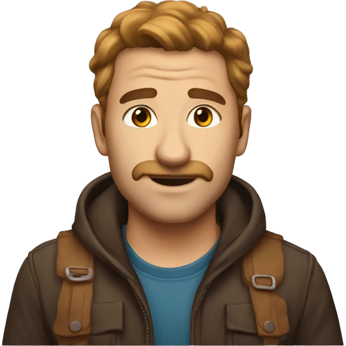 бордовое сердце emoji