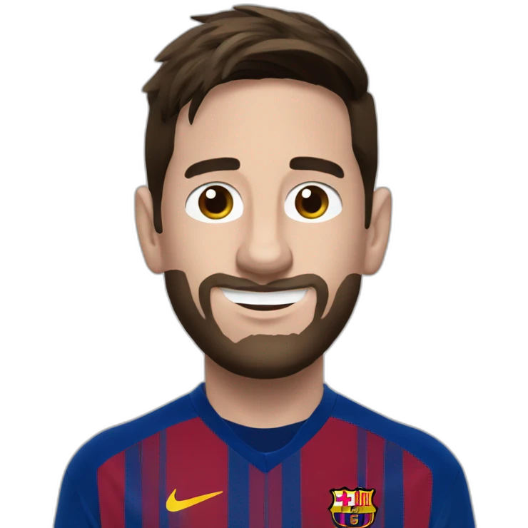 Wejdene avec Messi  emoji