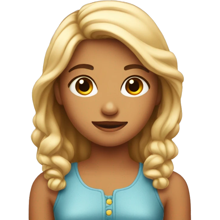 an emoji of a girluy girl emoji