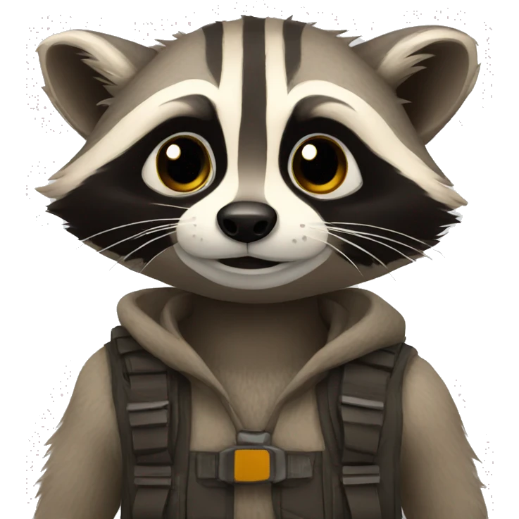 raccoon emoji