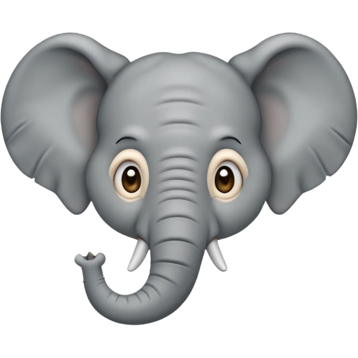 super sad elephant emoji