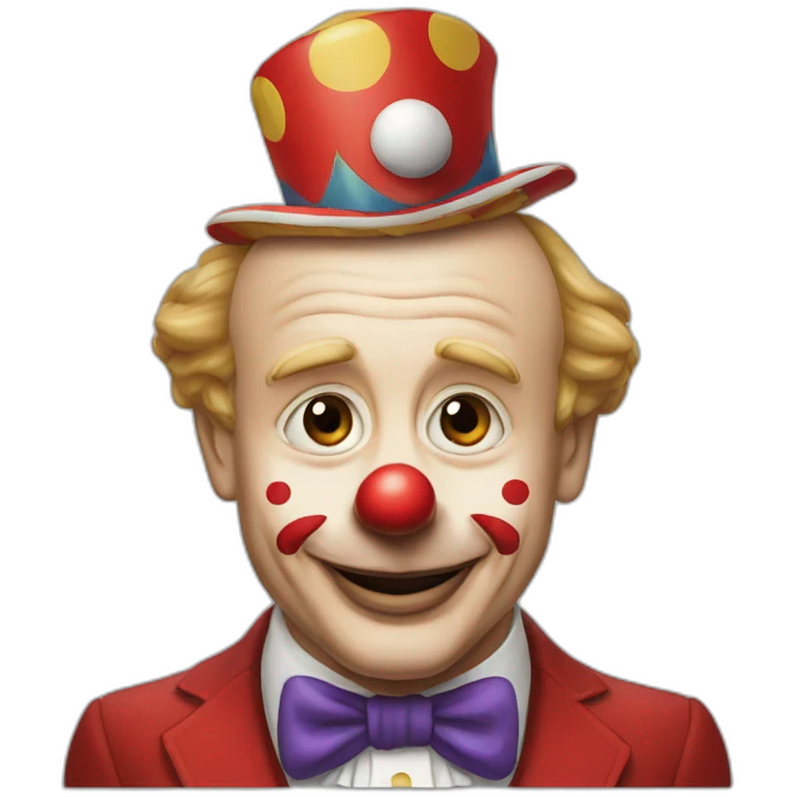 vladimir poutine clown emoji