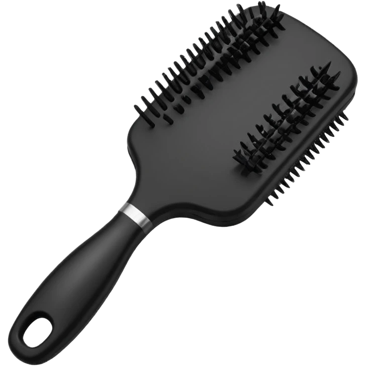 horoscope-style hairbrush with long teeth
 emoji