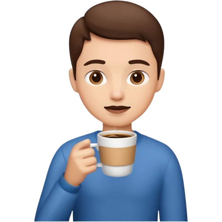Coffe Vibe cute emoji